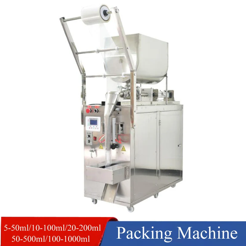 

Automatic Filling Machine Liquid Paste Milk Chili Oil Quantitative Packing Machine Sauce Hot Pot Material Takeout Packing Machi