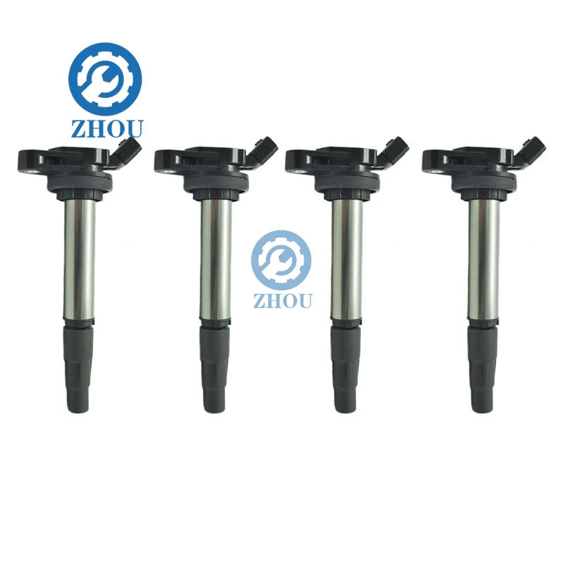 

4PCS/LOT 90919-02252 90919-02258 Ignition coils For TOYOTA NOAH VOXY RAV 4 RAV4 WISH PREMIO ISIS ALLION AVENSIS 1.8 2.0 VVTi 4WD