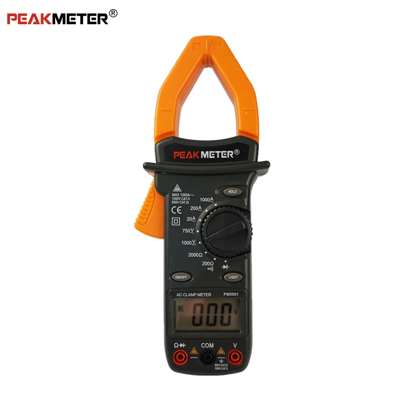

Мультиметр PM2001 MS2001 с проверкой сопротивления диодов, макс. 1000 А