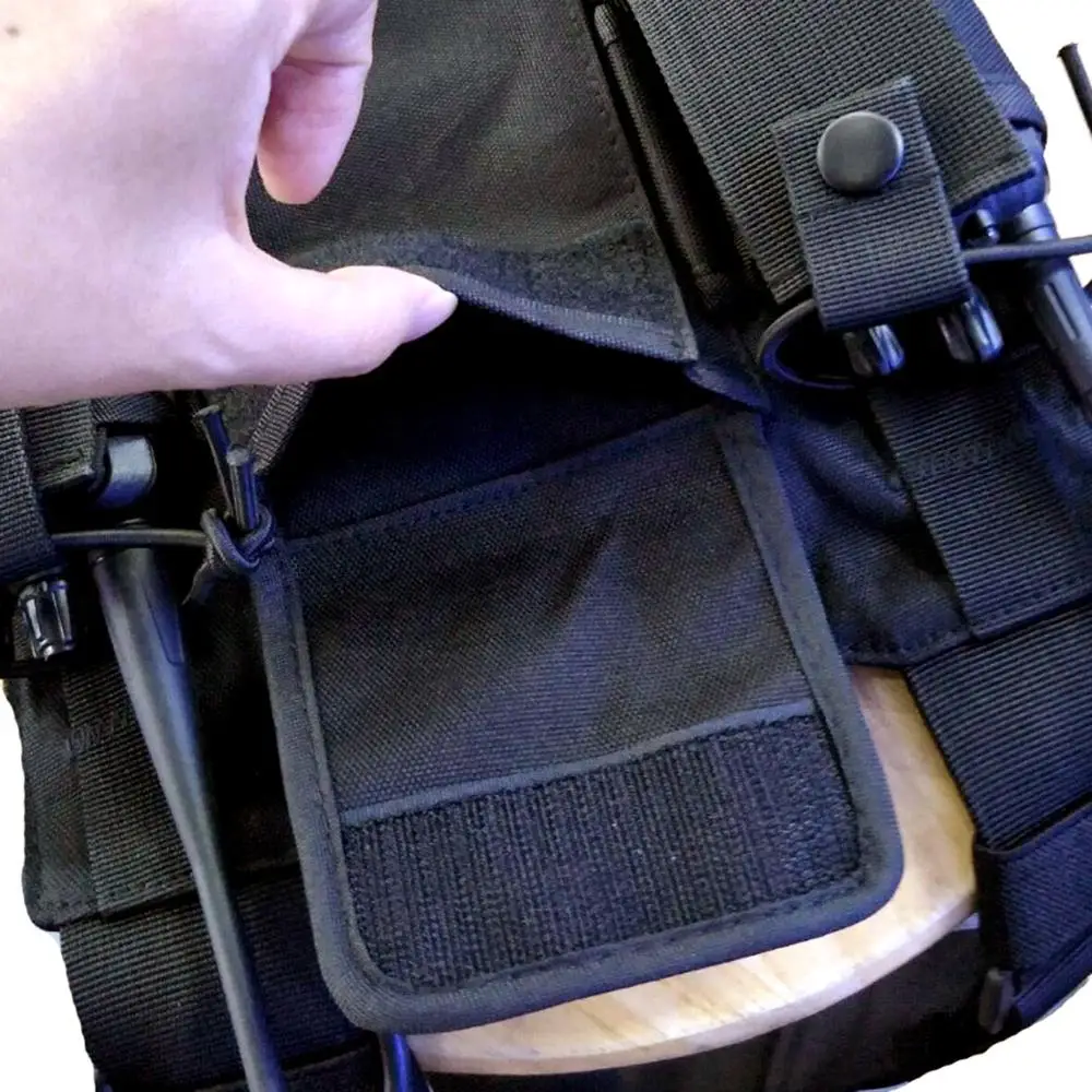 Radio Harness Chest Front Pack Pouch Holster Vest Rig Carry Bag for Baofeng UV-5R UV-82 BF-888S TYT Motorola ICOM Walkie Talkie