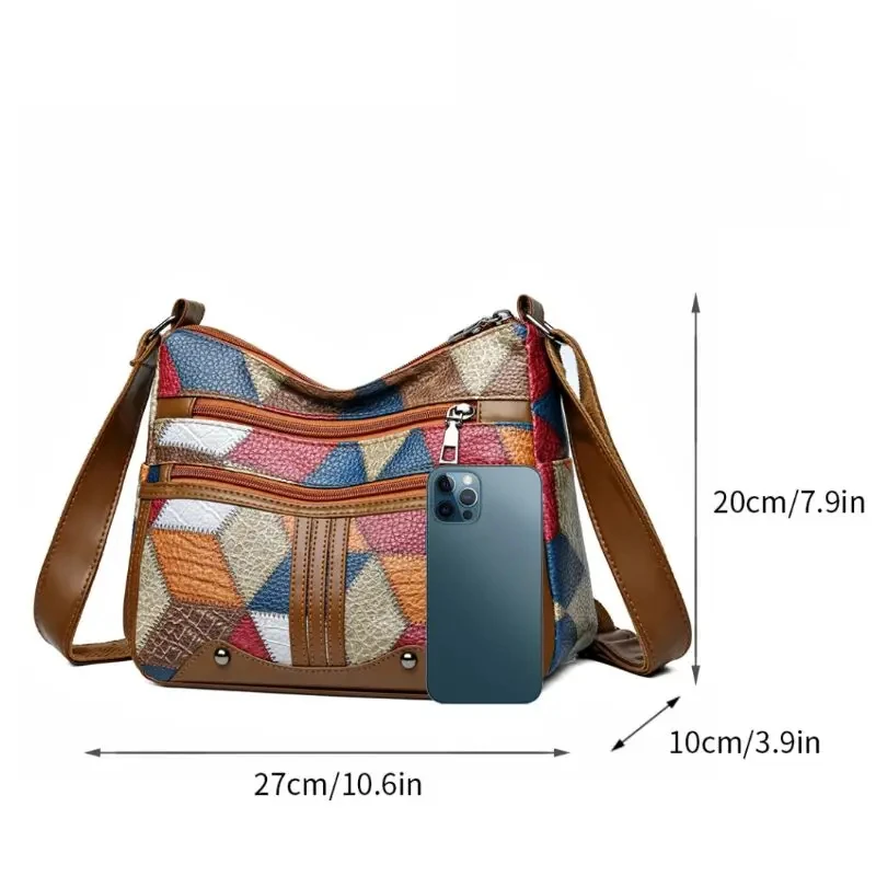 Винтажная Женская Сумка Через Плечо Из Искусственной Кожи Подмышки Повседневная