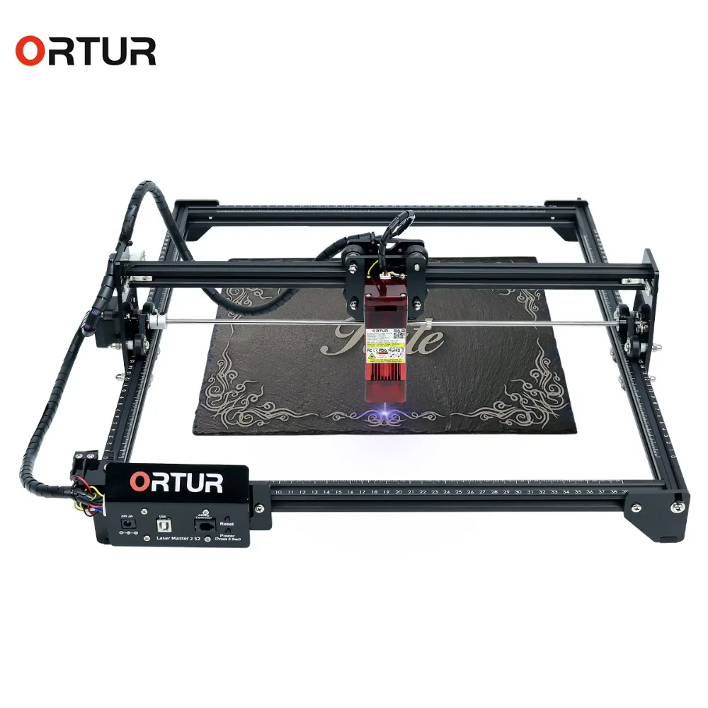 

Ortur Mini DIY Laser Engraver Cutter Metal Stone Acrylic Woodworking Engraving Machine 39x41 CM Wood Carving Engraving Machine