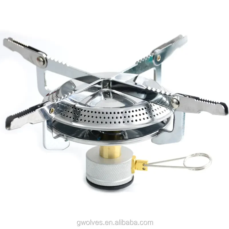 

Outdoor portable mini stove camping gas stove oven with piezo ignitio