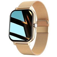 1 69 color screen full touch sport smart watch men women heart rate fitness tracker bluetooth call smartwatch wristwatch