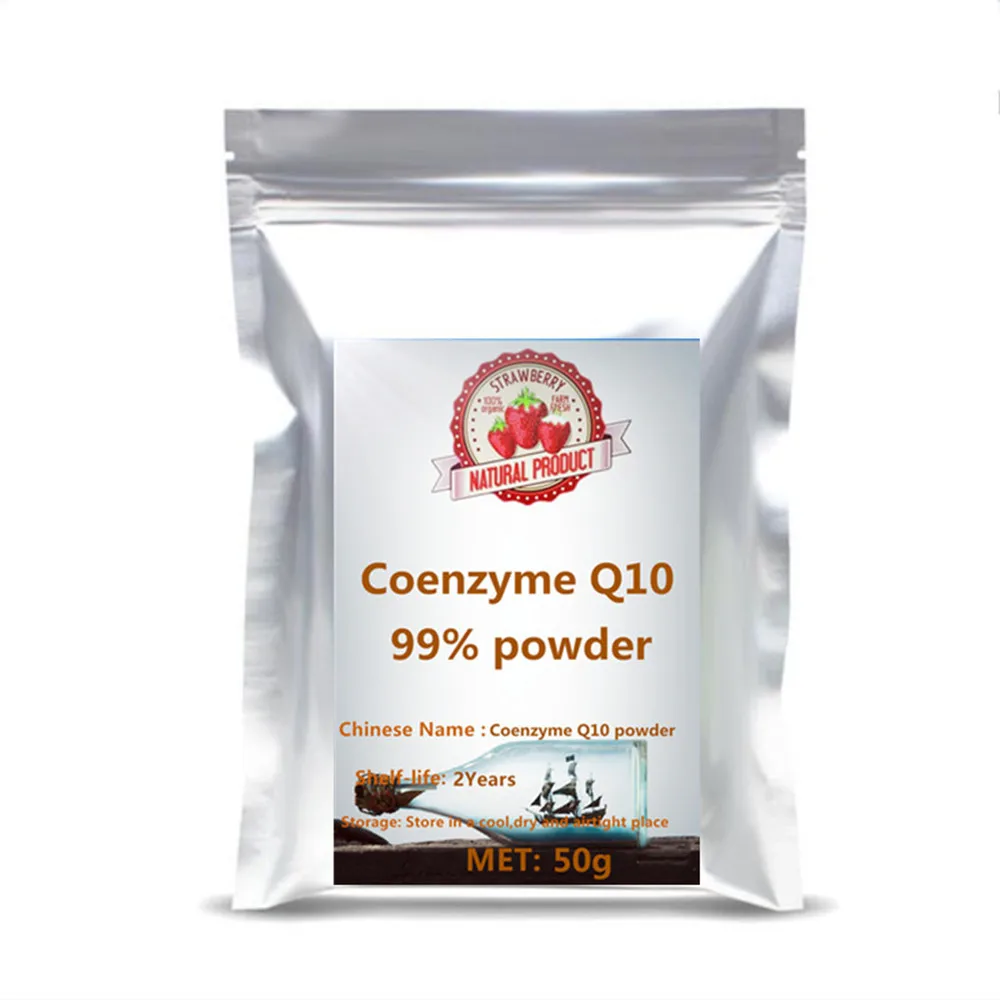 

Hot sale 100% Pure coenzyme q10 powder uniquinol CoQ10 Whitening Skin Reduce Facial Wrinkles Anti Aging free shipping