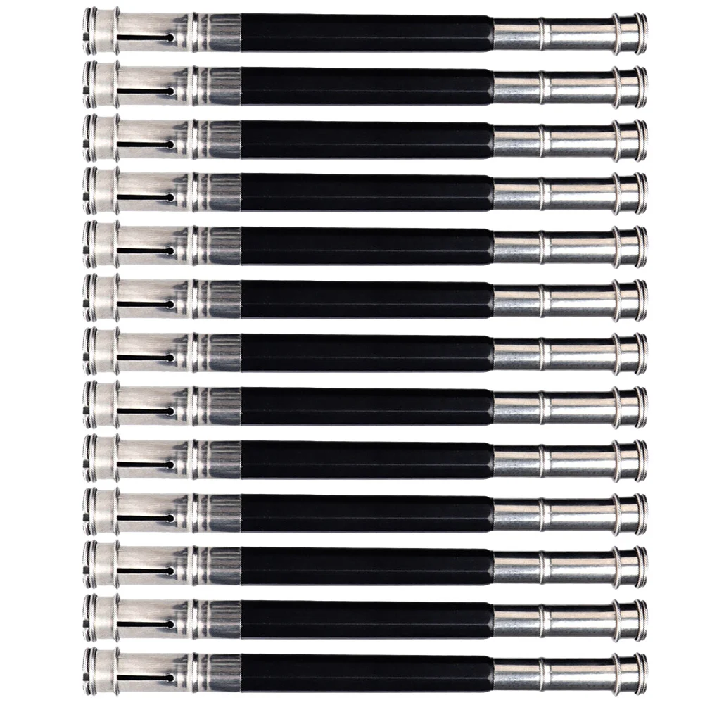 

Extender Lengthener Dual Holder Extenders Pen Head Crayon Handy Extension Metal Tooldrawing Sketch Writing Sleeve Saver Eyeliner