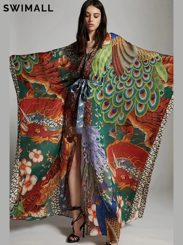 

2022 сексуальные накидки на бикини, кимоно, женская одежда, летнее пляжное платье, длинная туника, купальный костюм, накидка, кафтан