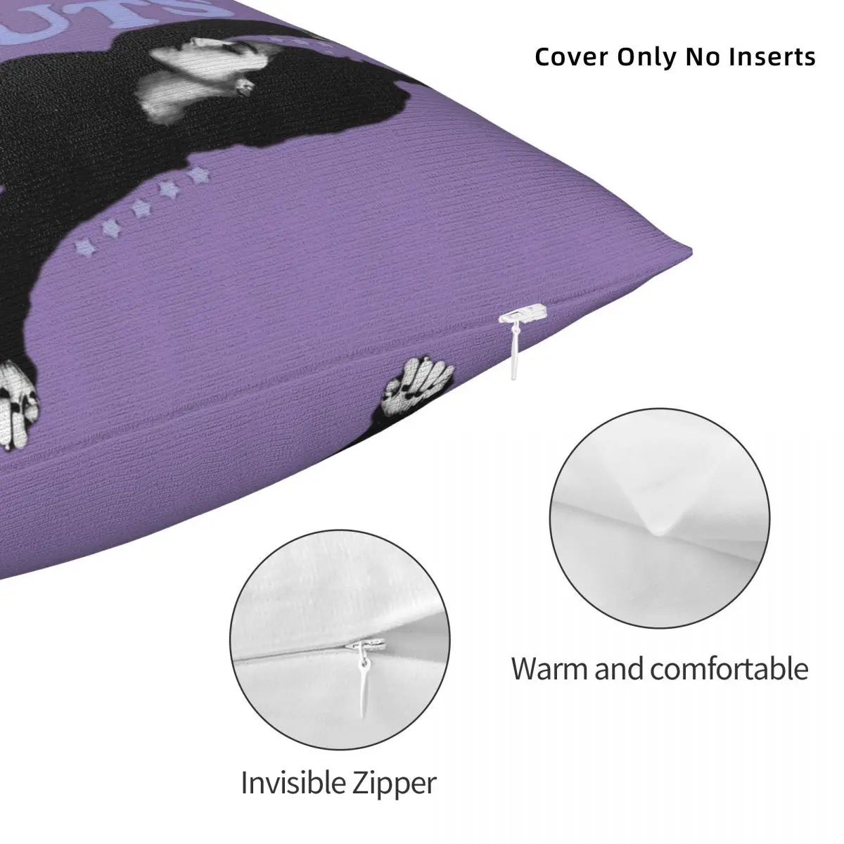 Декоративная наволочка Оливия вампир родригос кислый Мерч для гостиной