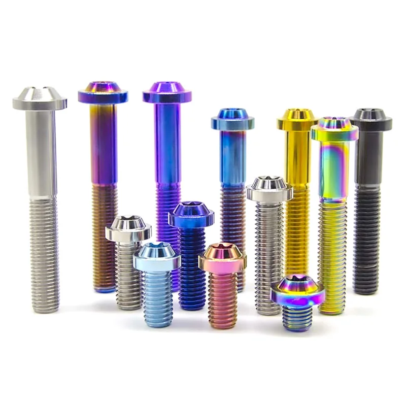 TITST Титановые болты M5/M6 Torx для мотоцикла 10 шт.