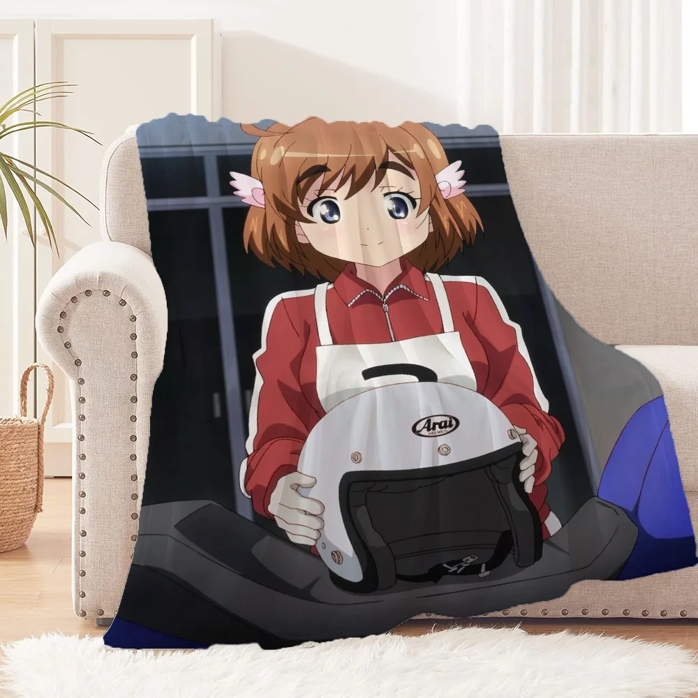 Дизайнерское Плюшевое Одеяло Bakuon Большого Размера Для Путешествий На