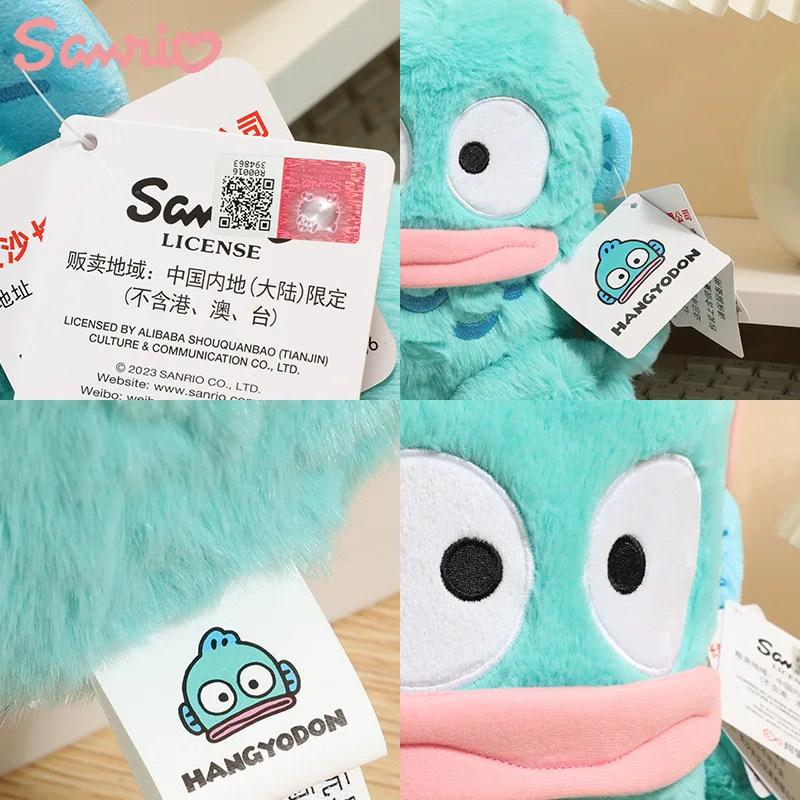 Miniso мультфильм Sanrio Hello Kitty Cinnamoroll плюшевая кукла Шарм аниме милый Hangyodon Kuromi сумка