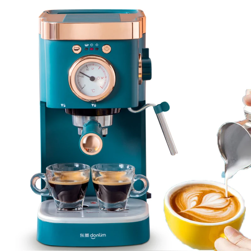 

20bar Italian Electric Coffee Machine Espresso Maker Portable Fully Automatic Integrated Steam Milk Froth Machine Cappuccino