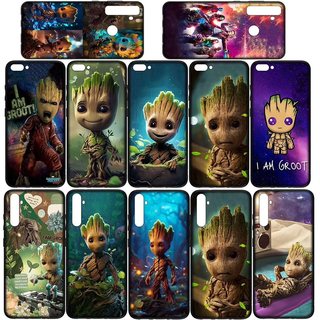 Чехол для телефона с изображением стражи Галактики малыша G-groot Marvel Xiaomi Poco C65 X3 NFC GT