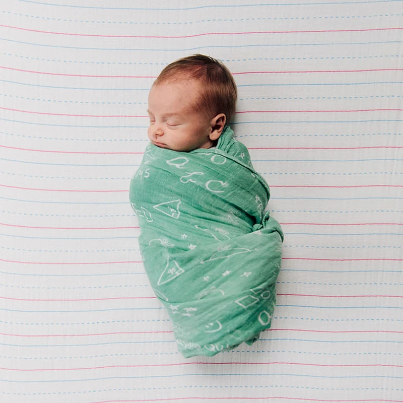 

Chalk Board Muslin Swaddle Cotton Baby Blankets Newborn Blanket New Born Item Bedding Mother Kid Throw Blanket