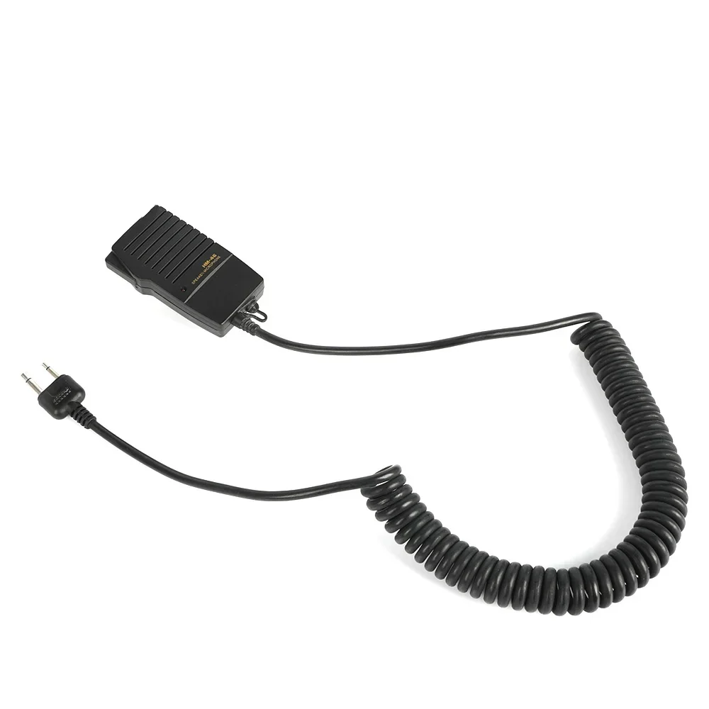 HM-46 Ручной динамик микрофон разъем PTT 3 5 мм для наушников ICOM IC-V8 V82 V85 IC-T2H IC-T7H T8A 2AT E90