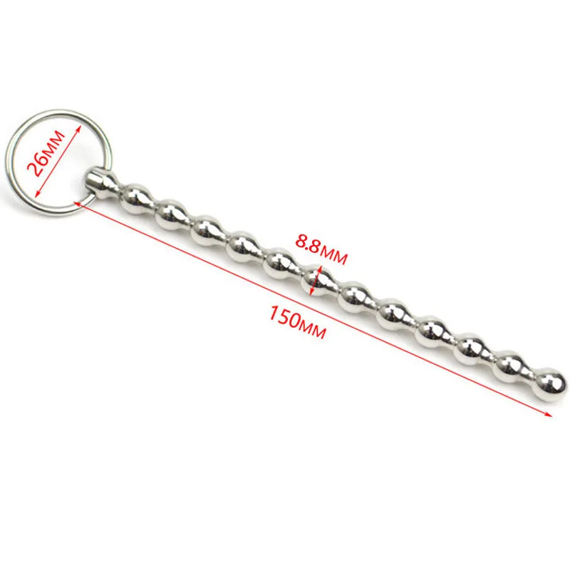 Уретральная заглушка для пениса со звуком интимные игрушки из нержавеющей стали