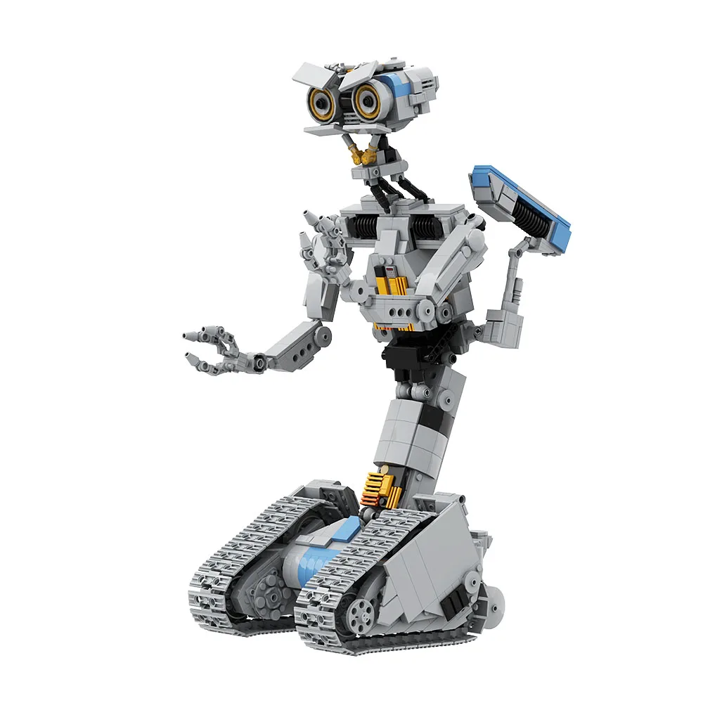 Конструктор gobrick MOC johnnеды 5 строительных блоков военный эмоциональный робот с