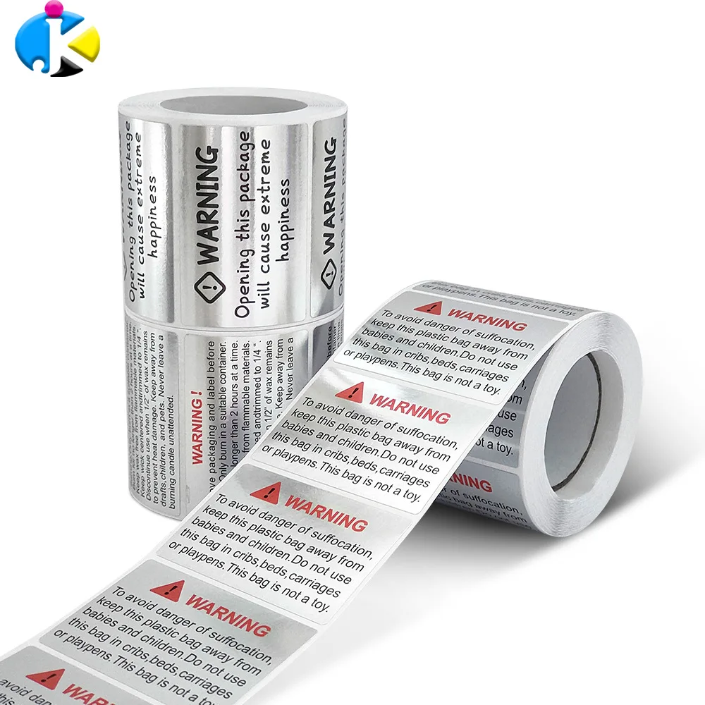 

Warning opening this package will bring great happiness sticker sticker