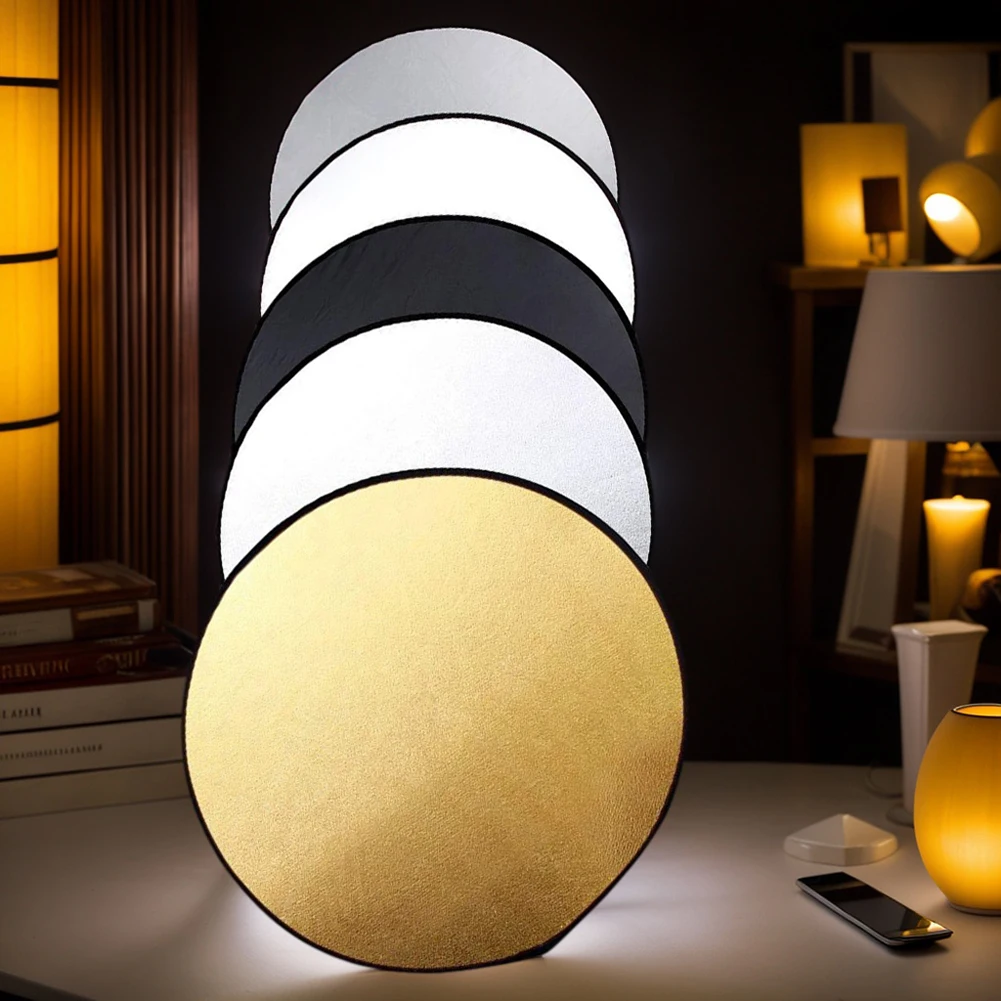 Портативный складной отражатель 5 в 1 60 см/80 см