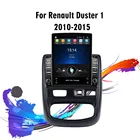 Автомобильный мультимедийный плеер 2 Din, экран 9,7 дюйма Tesla для Renault Duster1 2010-2015, GPS-навигатор, 4G Carplay, Android, автомагнитола