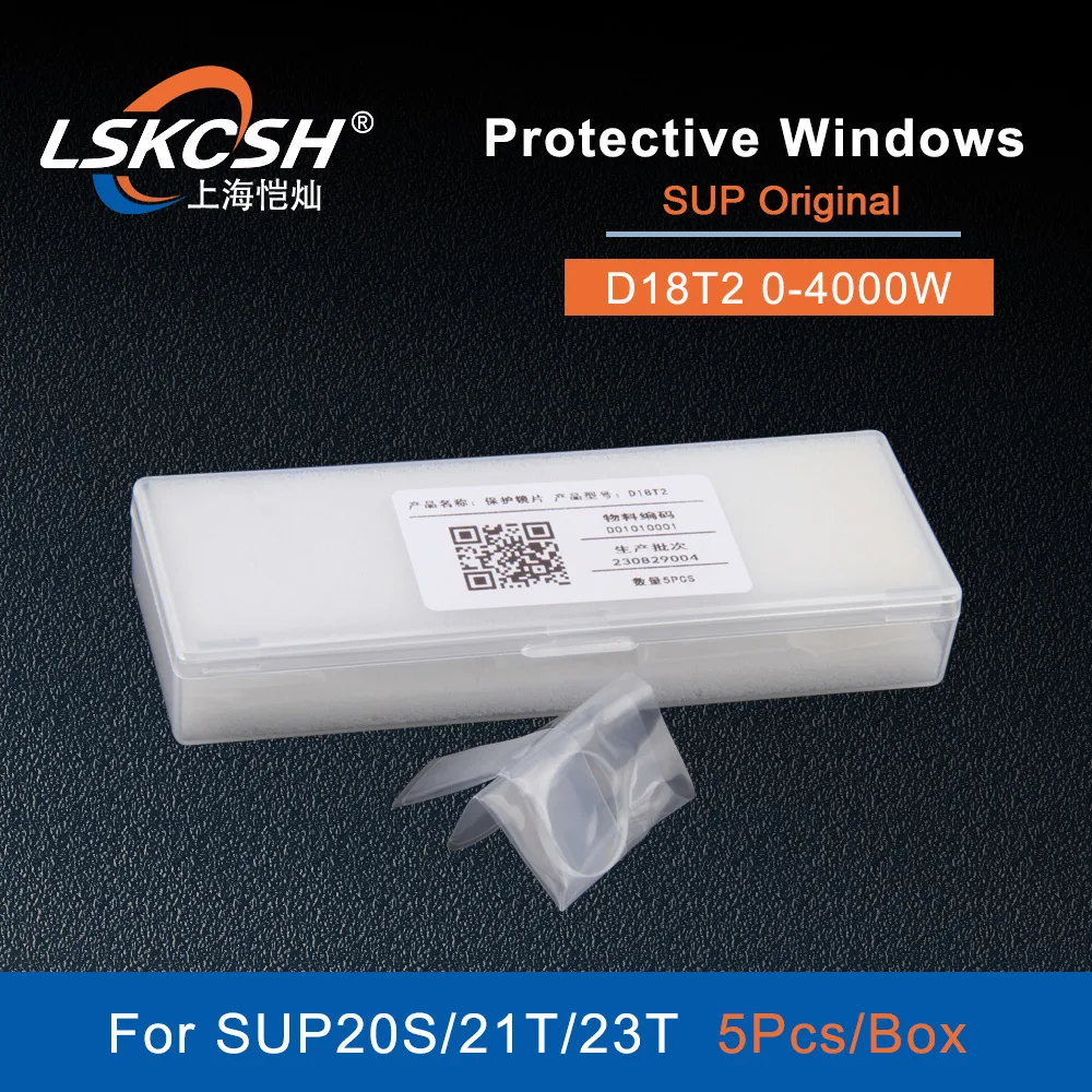 

LSKCSH 50 шт./лот лазерные защитные стекла защитные зеркала 18x2 мм SUP оригинальные для лазерной сварки SUP20S SUP21T SUP23T WSX