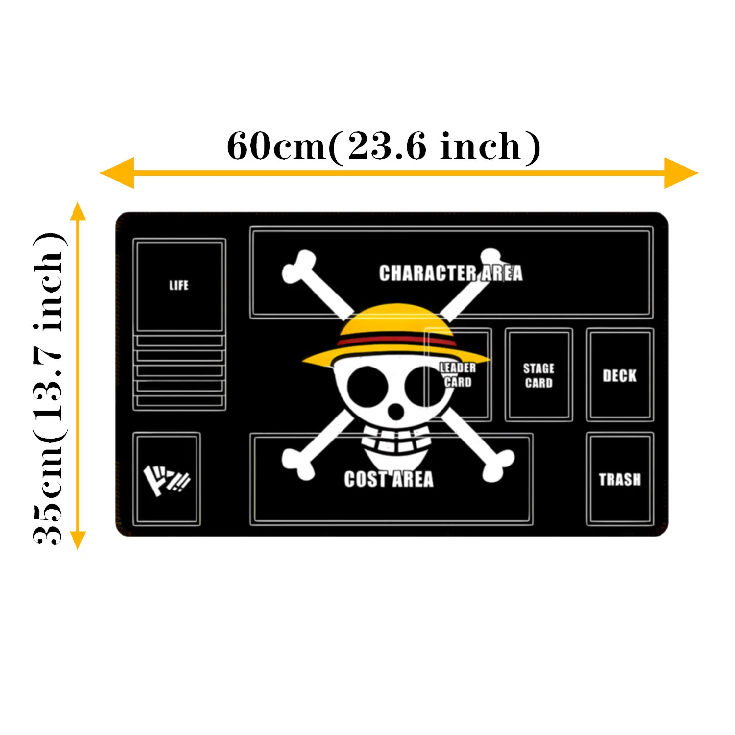 OPCG боевой игровой коврик для карт Ника Nami TCG цельный