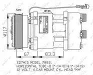 

Компрессор кондиционера 32779 г Для DUCATO BOXER JUMPER G
