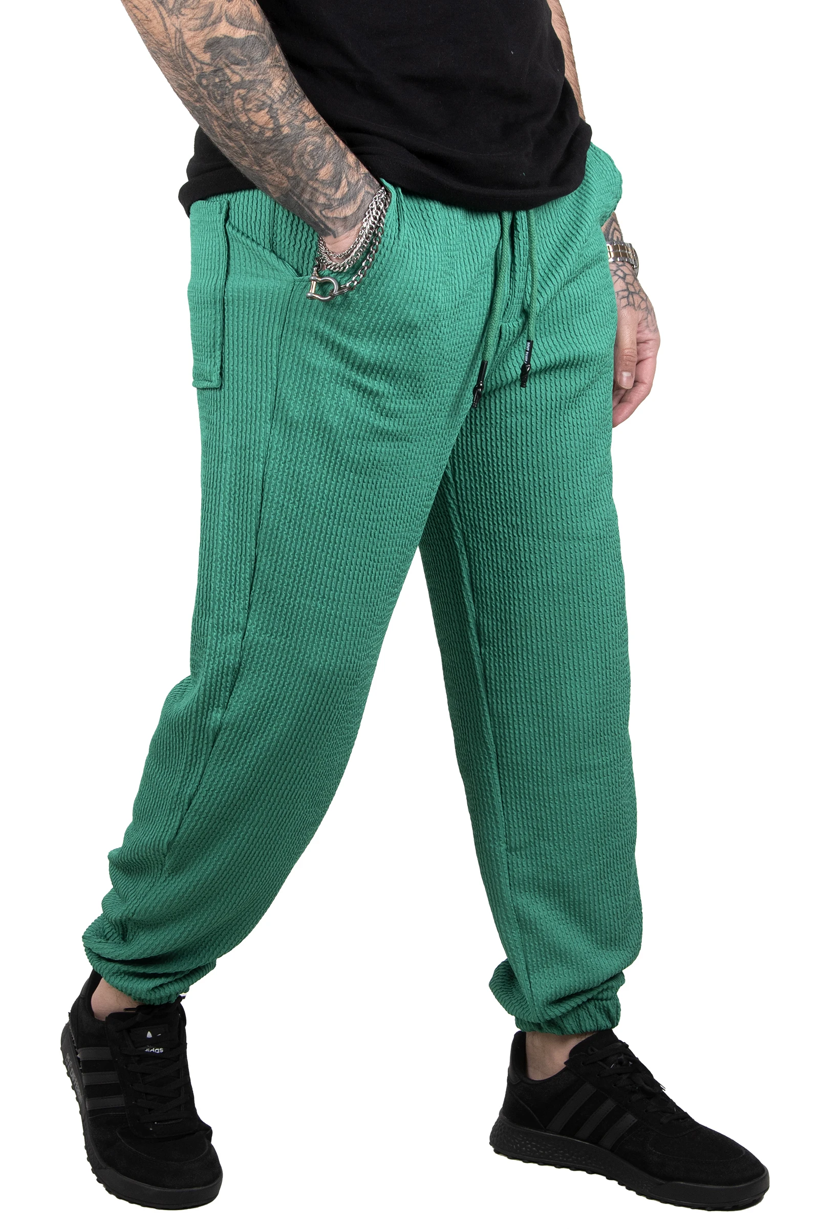 

DeepSEA Beli and Pettitoes Wheel Male Gofle Fabric Sweatpants 2302337