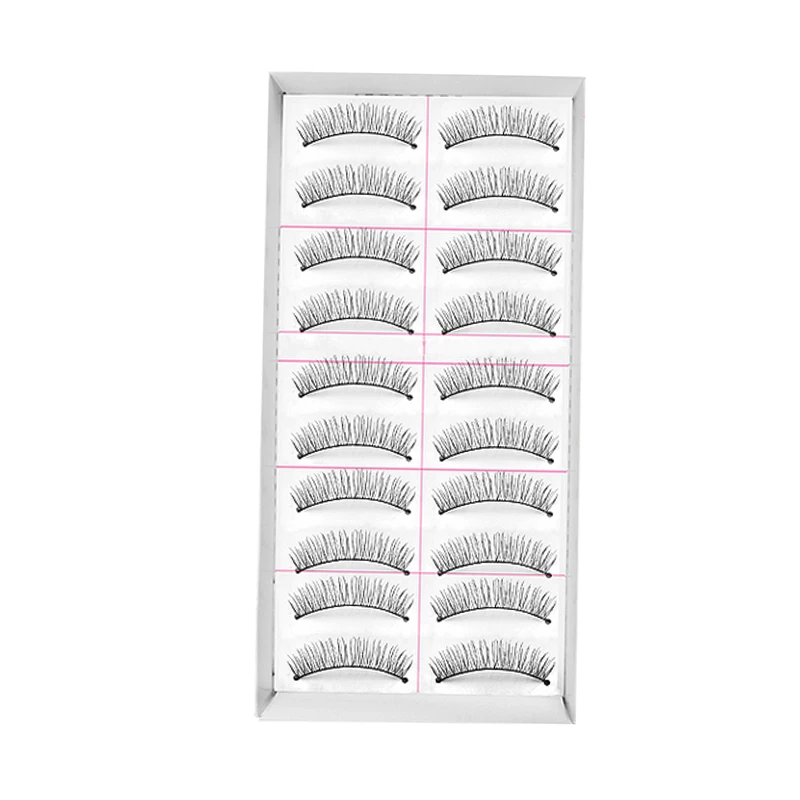 

Fake Eye Lash Extensions Makeup Tool Segmented Design Reusable Makeup Soft For Eyelash Volumizing