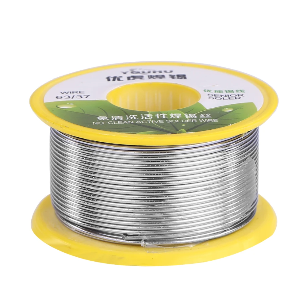 

Rosin Core Solder Wire 0.8mm Environmentally Friendly No-Clean Wire Soldering Iron Solder Wire Tin 63% Tools