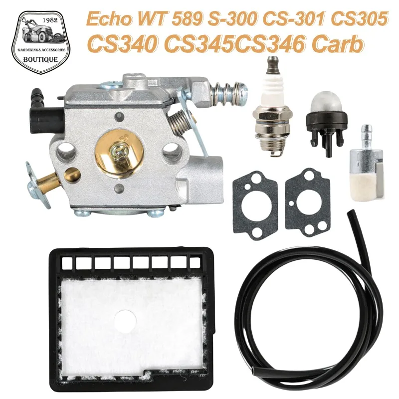 Карбюратор двигателя для Wt 589 Φ Cs305 Cs340 Cs345 Cs346 Carb очистка бензопилы