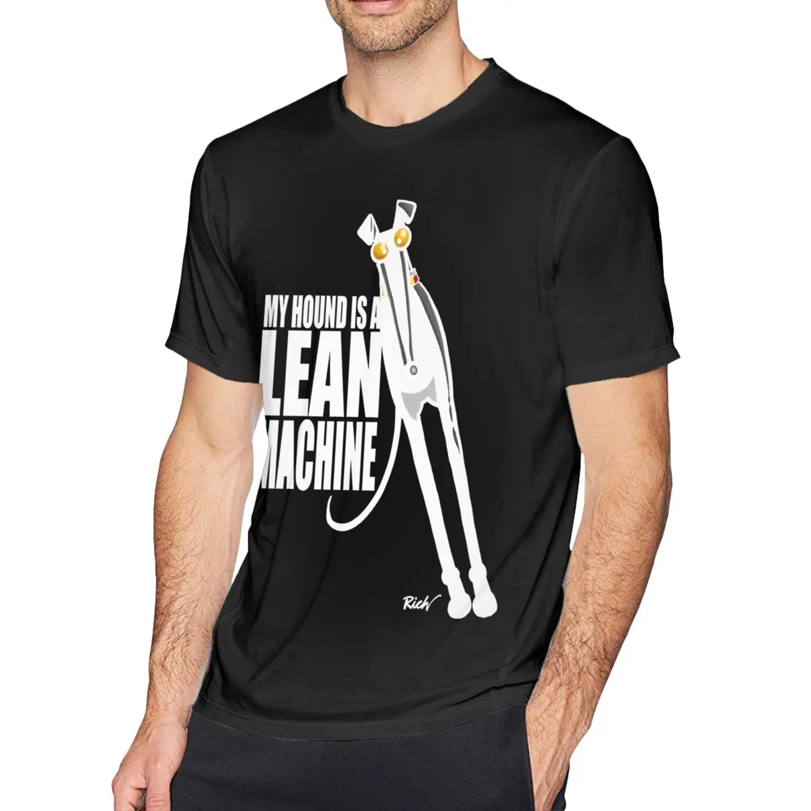 

Футболка мужская оверсайз, Аниме Манга, «yhound Greyhounds»