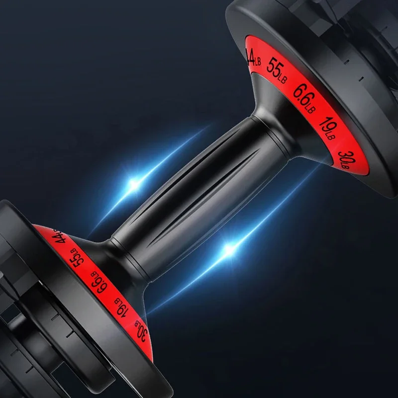 25 фунтов 44 55 70 высококачественные гантели для тяжелой тренировки регулируемые по