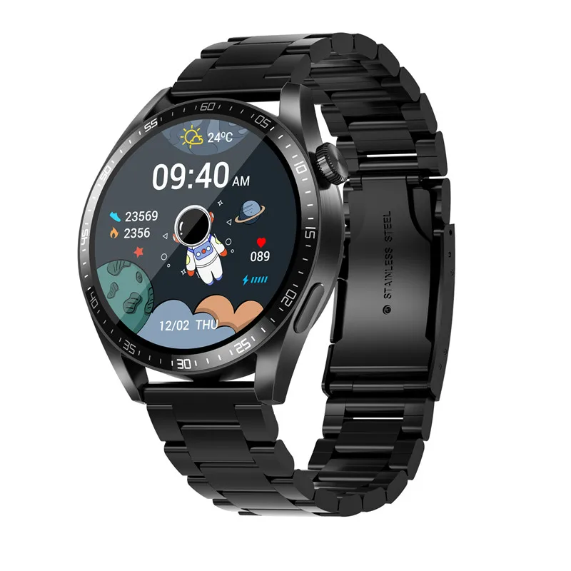 

Смарт-часы FW03 мужские с поддержкой Bluetooth, 1,32 дюйма, NFC