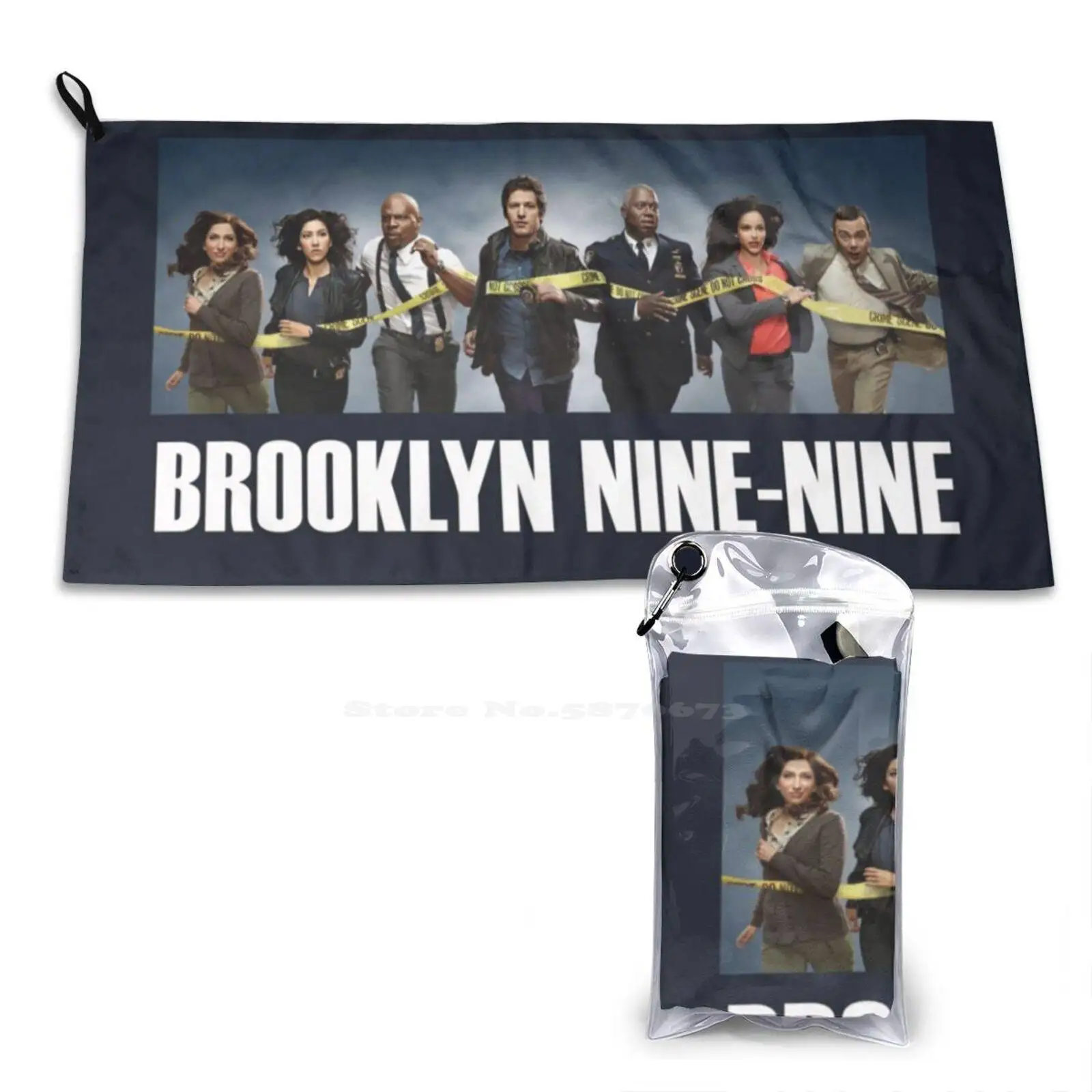 

Brooklyn Nine Nine Washcloths Bathing Quick Dry Shower Towel Jake Peralta Captain Holt Amy Santiago Brooklyn Nine Nine 99