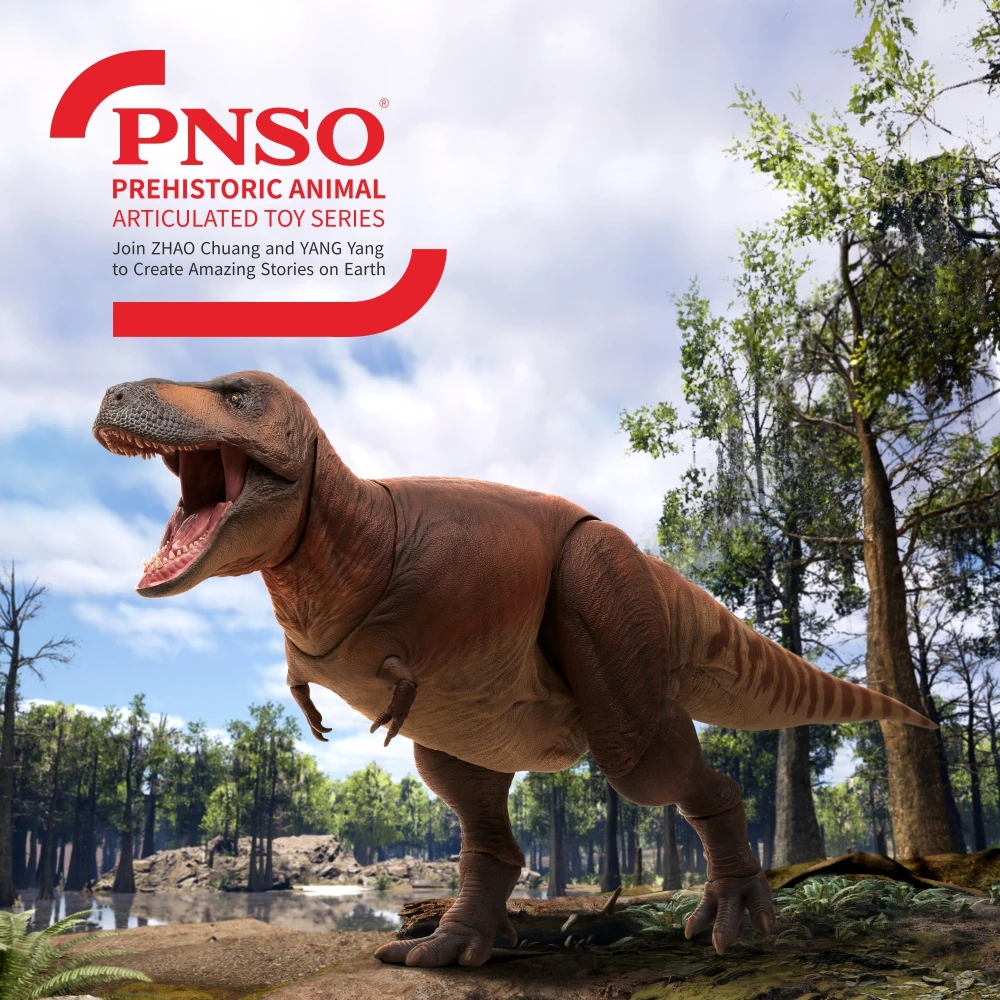 Фото Серия подвижных фигурок PNSO Prehistoric Animai: 01Кэмерон — Тираннозавр Рекс №1