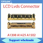 10 шт. Новый ЖК-светодиод LVDS Кабельный разъем 30-контактный для Macbook Pro Retina A1398 A1425 A1502 2012 2013 2014 года