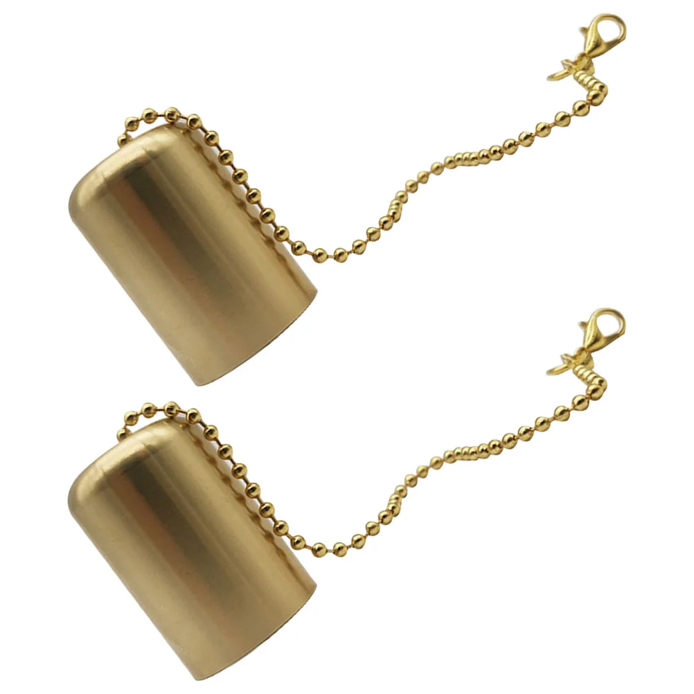 

2pcs Snuffer Caps Reusable Fire Extinguishers Brass Fire Extinguisher Caps