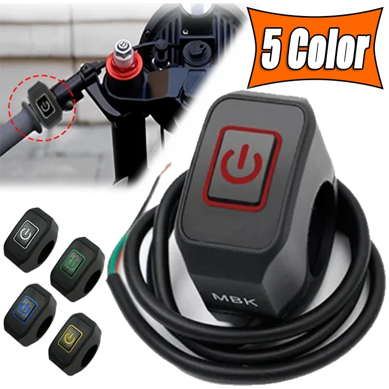 

12V Motorcycle Modified Switch Electric Horn Modified Control Switch Waterproof Anti-corrosion Switch Motorcycle Modified Parts