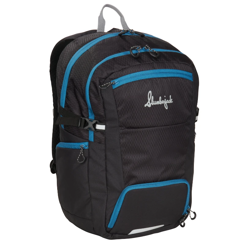 

Slumberjack Kebler Pass 28 Liter Adult Backpack, Black