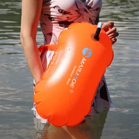 float bag waterproof pvc inflatable swim buoy water sport lifesaver swimming life buoy air dry tow sailing flotation bags 2022