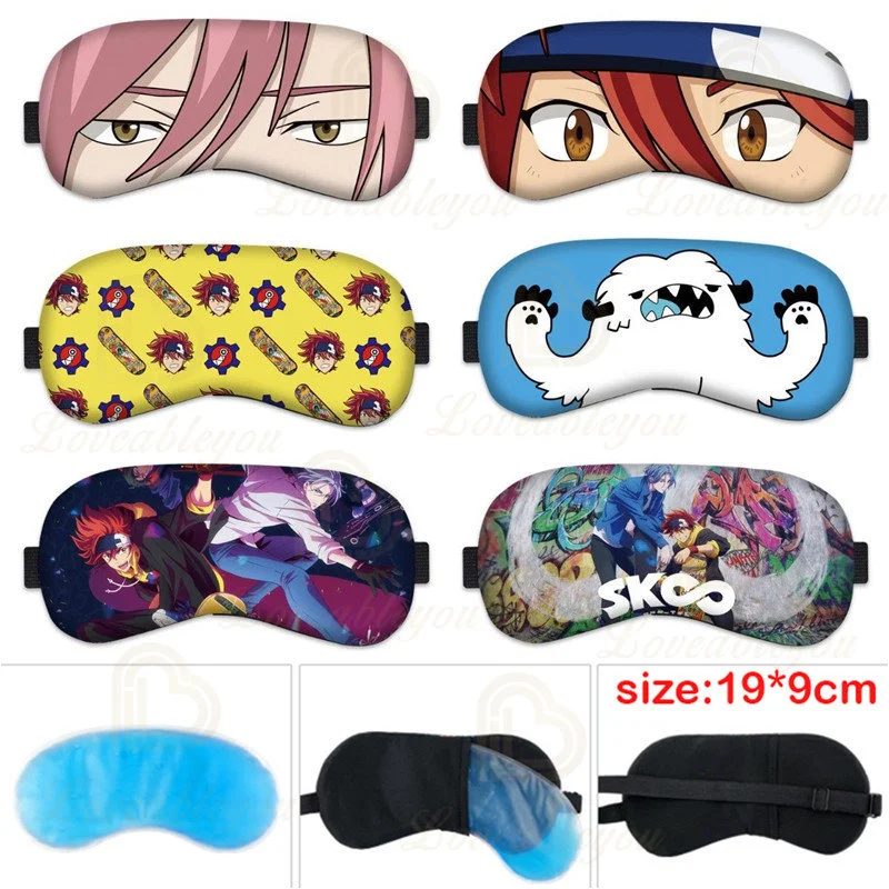 

SK8 The Infinity Cartoon Eye Mask Sleeping Eye Mask Black Eye Shade Sleep Mask Kids Anime Sleeping Health Care