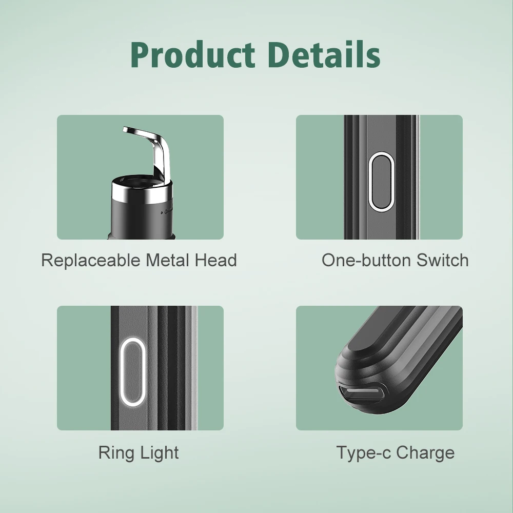 Умный визуальный аппарат для удаления черных точек средство игла косметическое