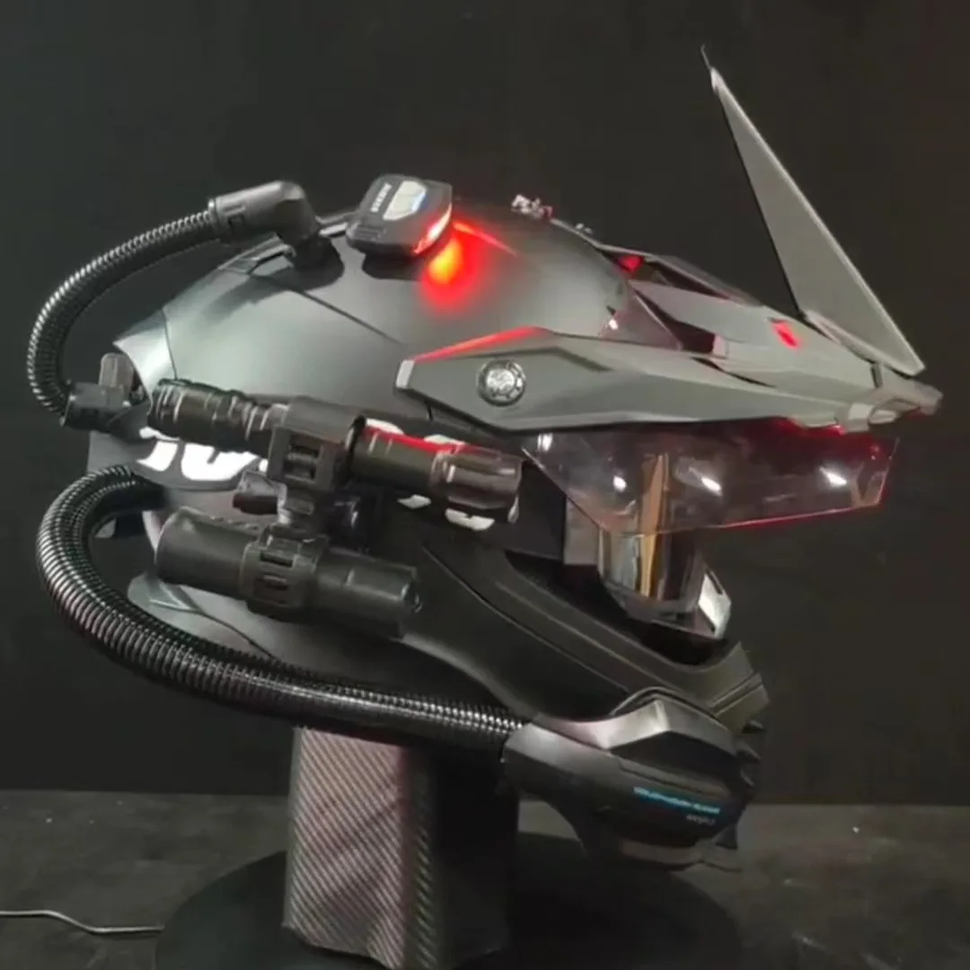 

Kirin Helmet Cyber Hero Series Currently имеет две версии: The Light Edition и The Full Edition Helmet Motorcycle Teknik블비헬 изменений