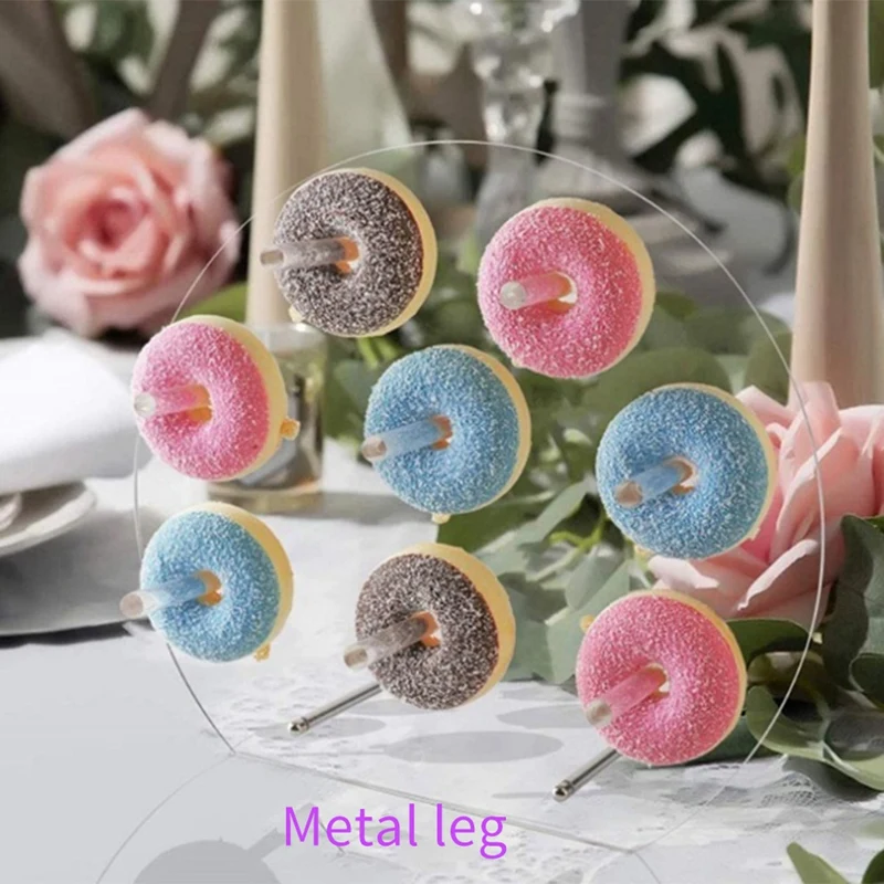 

Donut Display Rack Acrylic Donut Wall Display Stand For Donut Party Decorations, Baby Showers, Birthday Party