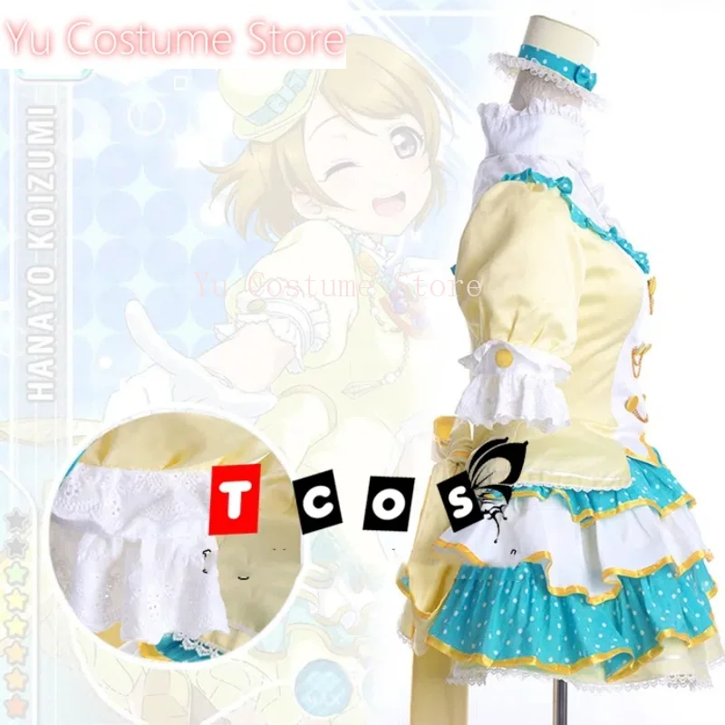 Lovelive Koizumi Hanayo Hit The Song костюм косплей Cos Game аниме вечерние униформа Хэллоуин играть