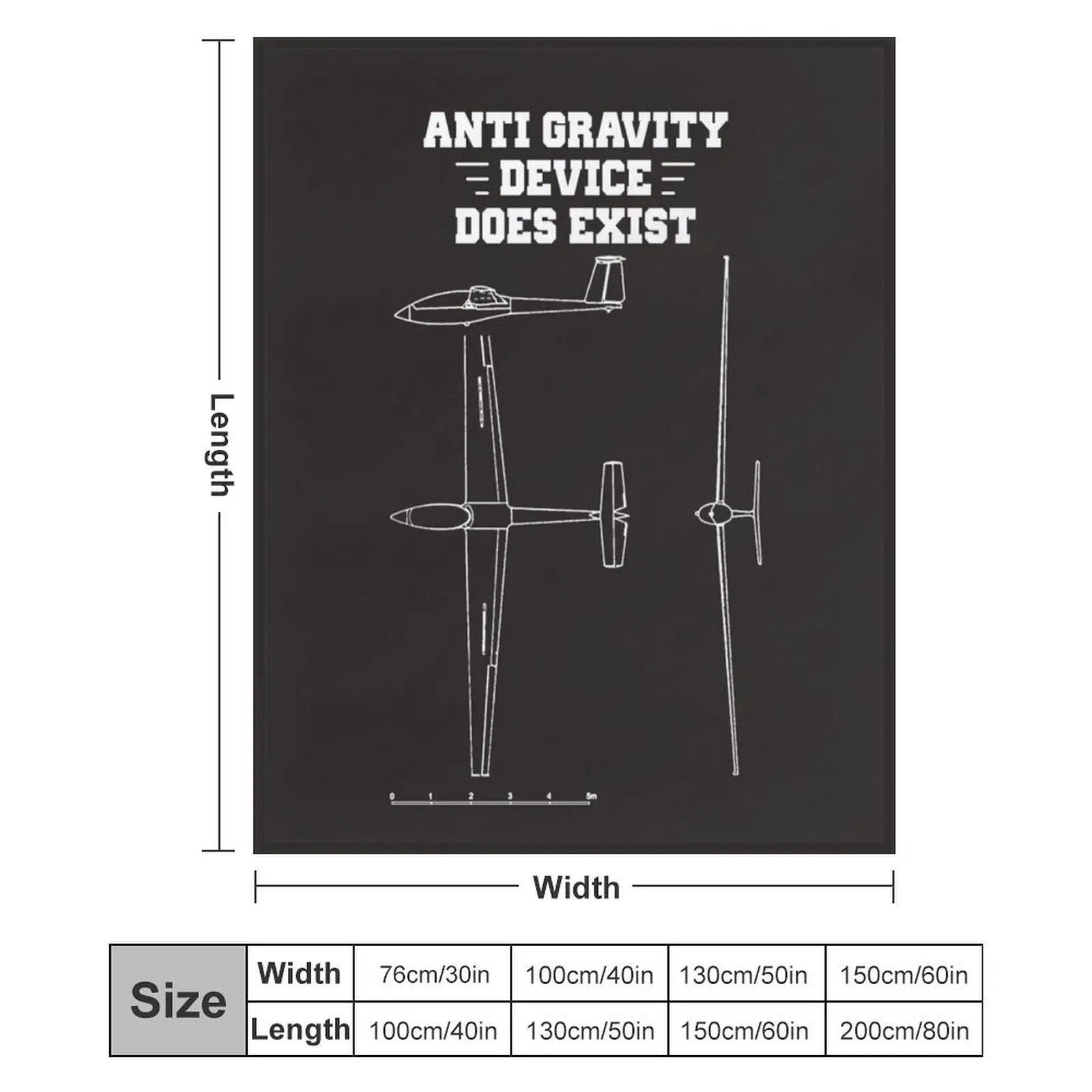 Парящий парусник пилот скользящий подарок для планеров одеяло