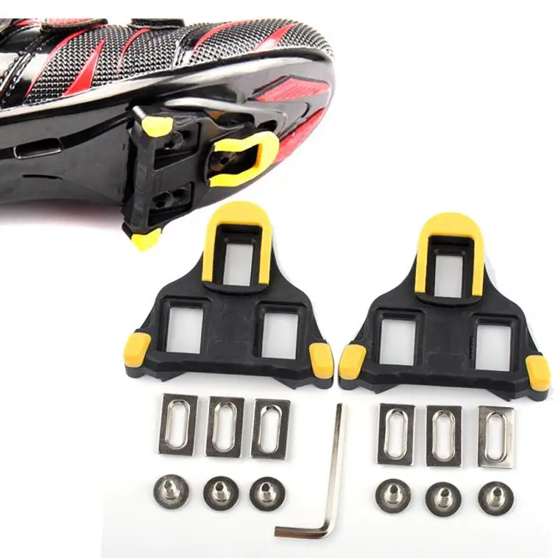 

Road Bike Pedal Cleat SPD SL Bicycle Pedals Plate Clip Self-locking Plate Float Pedal Cleats Cycling Shoes Bicycle Accessories