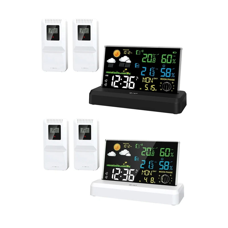 Метеостанция для внутреннего и наружного использования от одного до двух