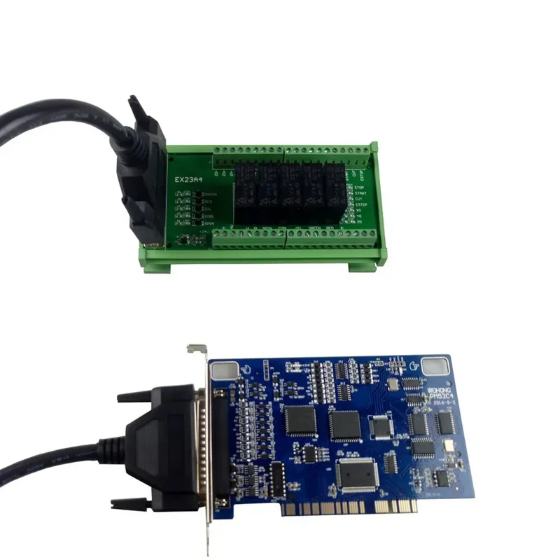 PM53C 3-осевой NcStudio контроллер 160 кГц PCI-совместимая система управления Weihong для